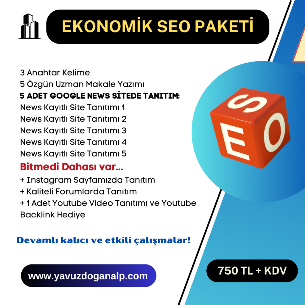 Ekonomik SEO Paketi