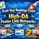 Scale Your Rankings Faster with High-DA Footer Link Networks